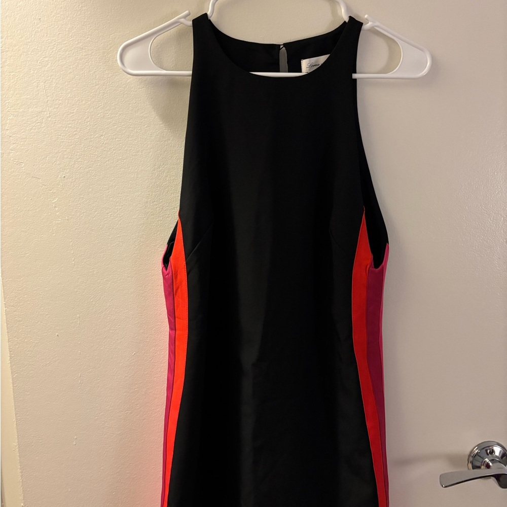 Lovers + Friends Black and Red Mini Dress